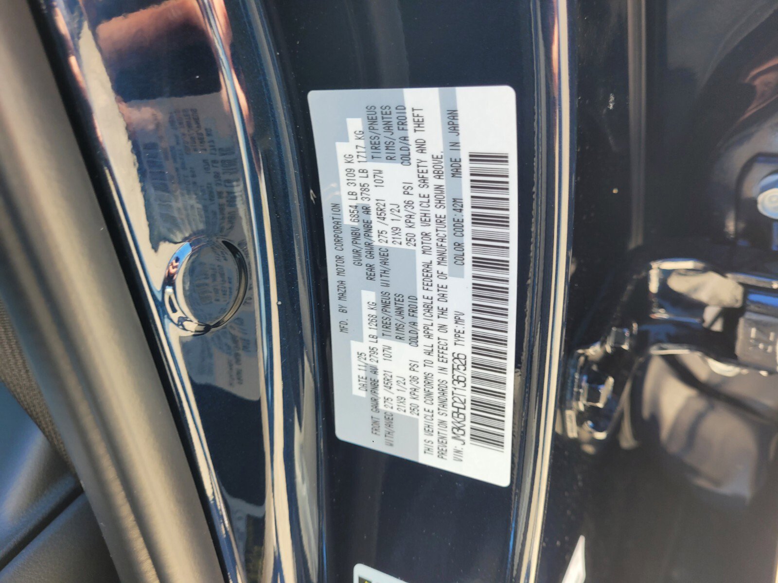 New 2026 MAZDA CX-90 3.3 Turbo w/ Preferred Package image 22