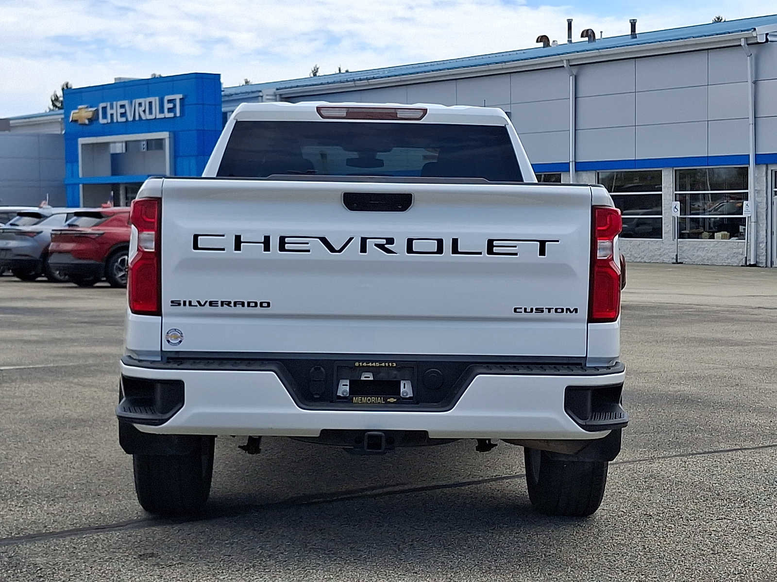 Used 2021 Chevrolet Silverado 1500 Custom w/ LPO, Dark Essentials Package AWD/4WD image 6