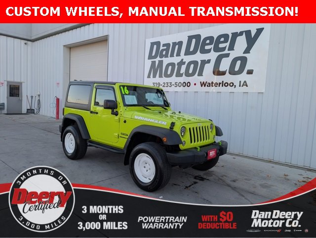 Used 2016 Jeep Wrangler Sport w/ Quick Order Package 23S