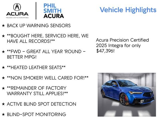 Certified 2025 Acura Integra Type S image 5