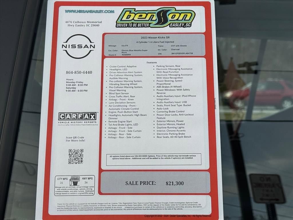 Certified 2023 Nissan Kicks SR w/ SR Premium Package image 26