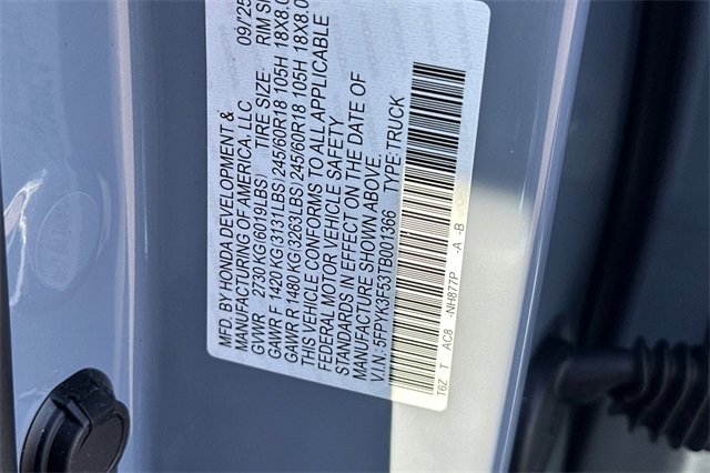 New 2026 Honda Ridgeline RTL image 33