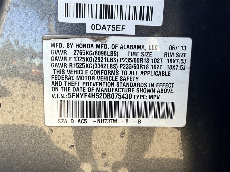 Used 2013 Honda Pilot EX-L image 34