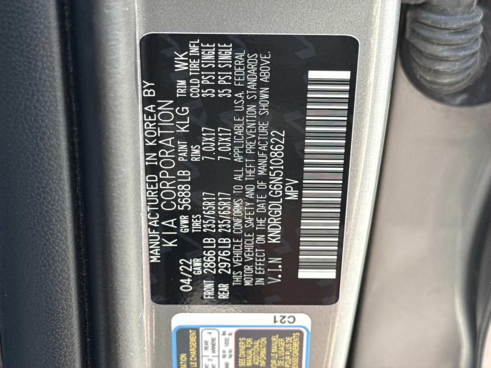 Used 2022 Kia Sorento S AWD/4WD image 30