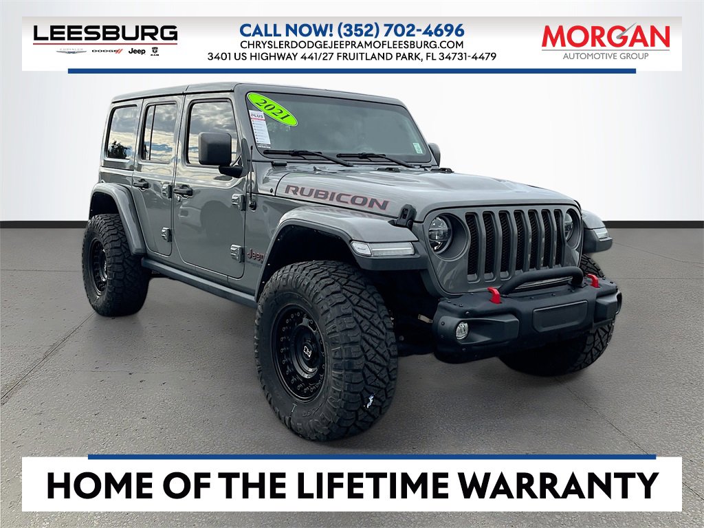 Certified 2021 Jeep Wrangler Unlimited Rubicon image 1