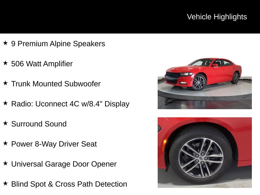 Used 2019 Dodge Charger SXT w/ Driver Confidence Group AWD/4WD image 19