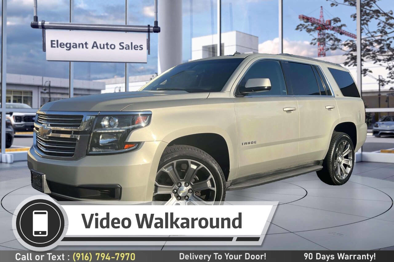 Used 2015 Chevrolet Tahoe LS w/ Max Trailering Package
