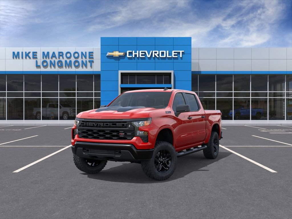 New 2026 Chevrolet Silverado 1500 Custom Trail Boss w/ Dark Appearance Package AWD/4WD image 8