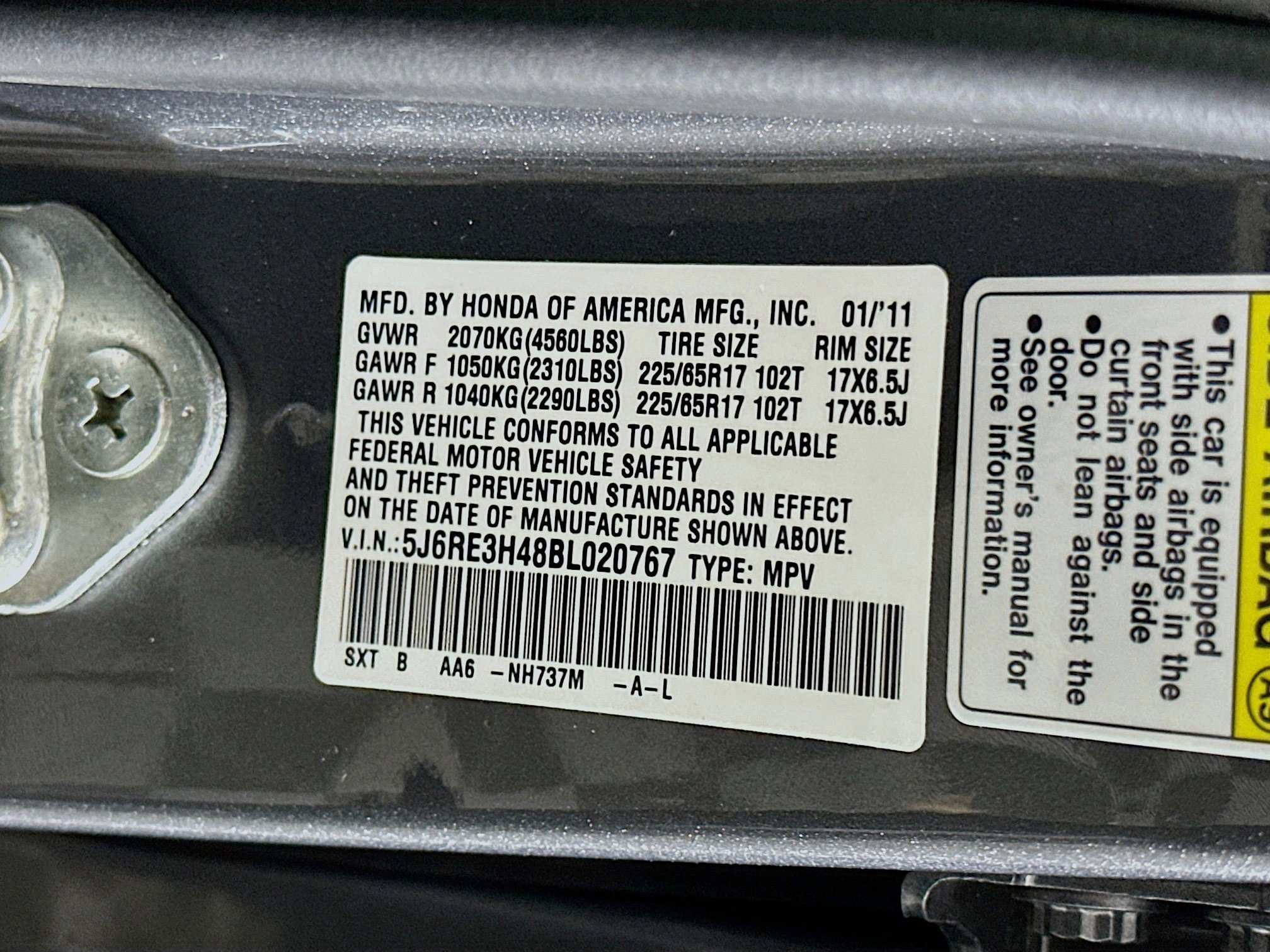 Used 2011 Honda CR-V SE image 12