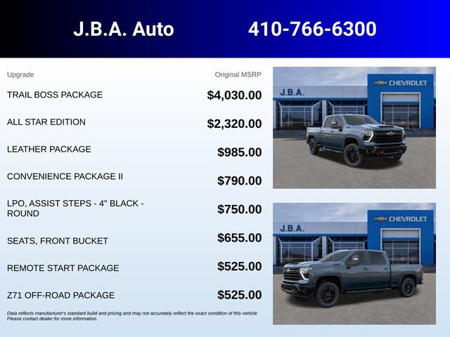 New 2026 Chevrolet Silverado 2500 LT w/ Trail Boss Package AWD/4WD image 5