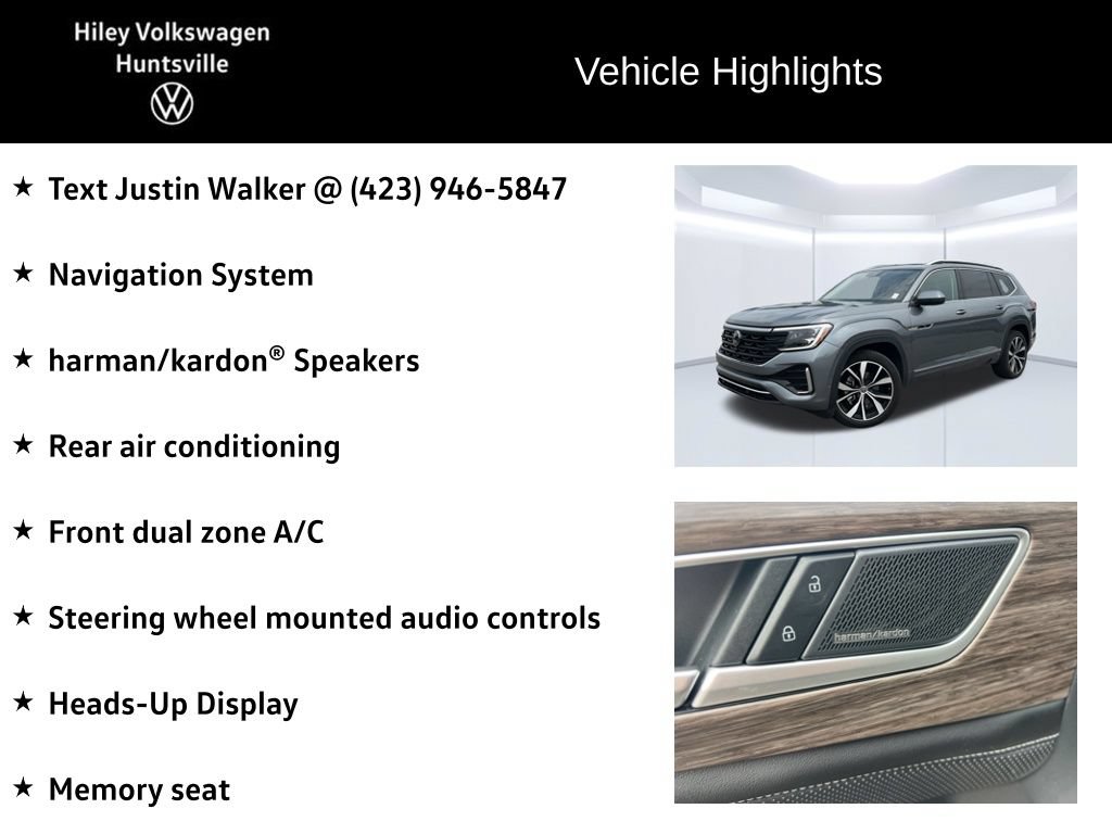 Certified 2024 Volkswagen Atlas SEL Premium R-Line AWD/4WD image 7