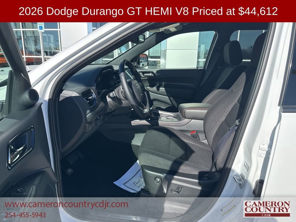 New 2026 Dodge Durango GT w/ Blacktop Package image 14