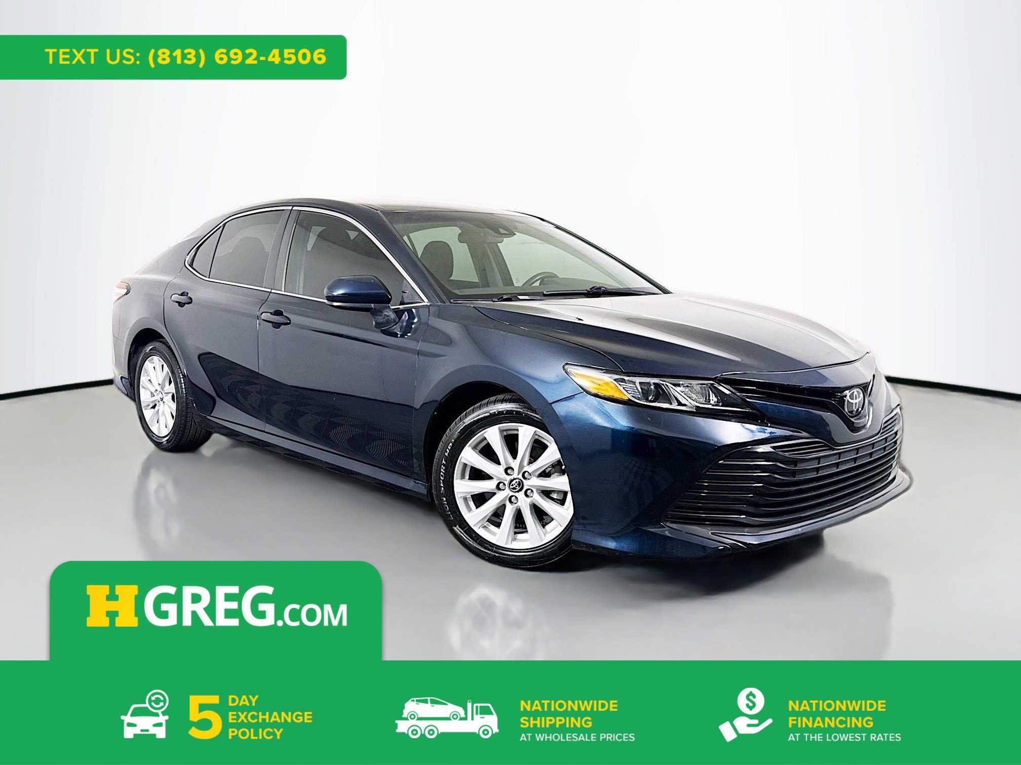 Used 2019 Toyota Camry LE FWD image 1