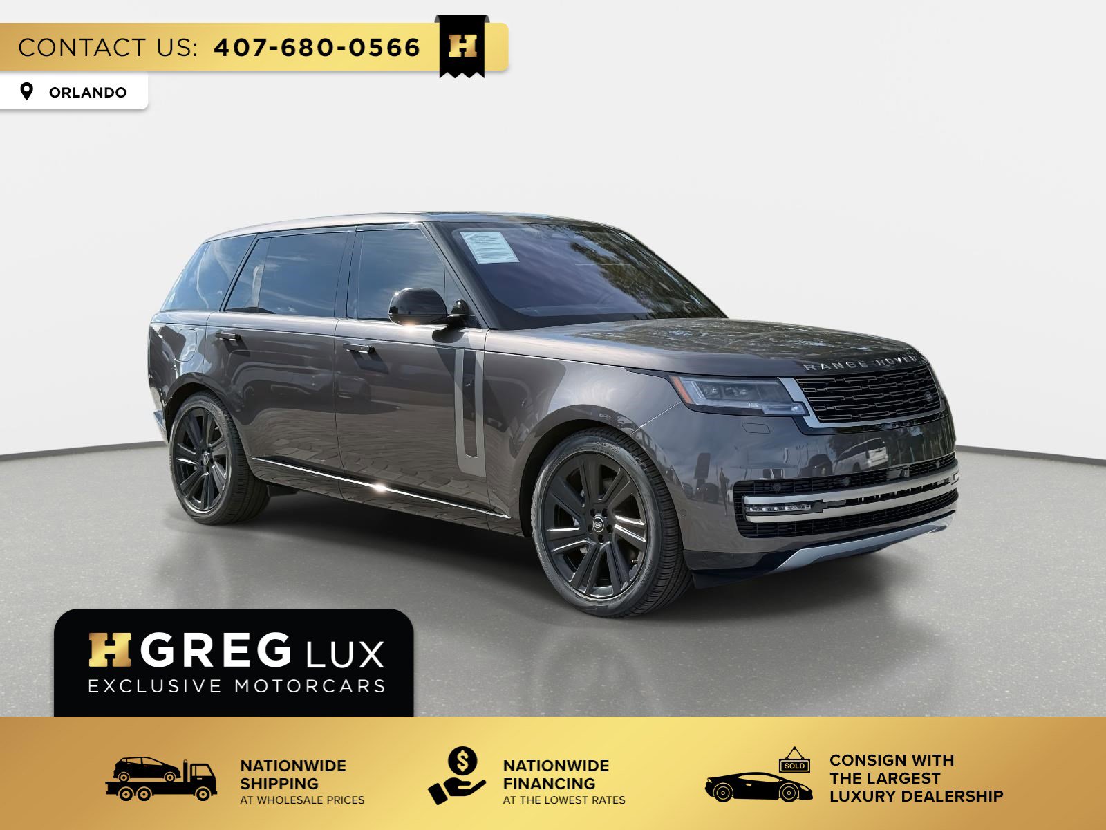 Used 2022 Land Rover Range Rover Long Wheelbase SE image 1