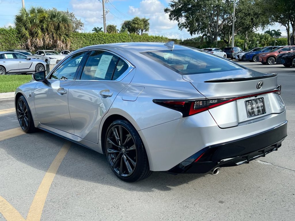 Certified 2024 Lexus IS 350 F Sport RWD image 5