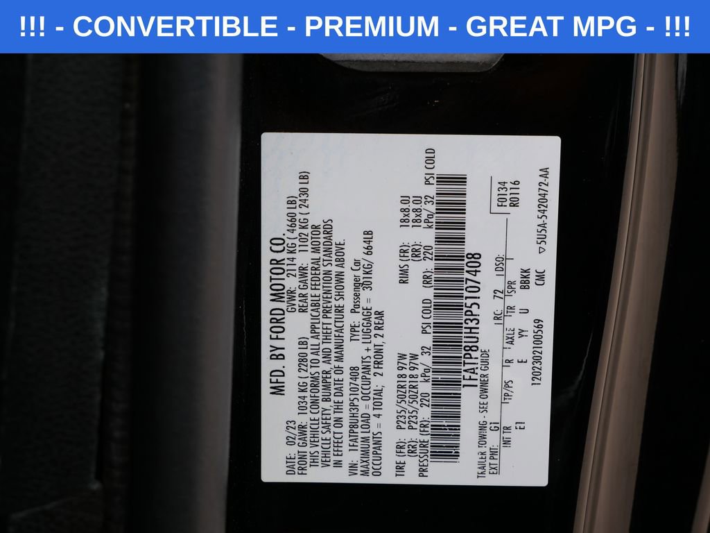 Certified 2023 Ford Mustang Premium image 25