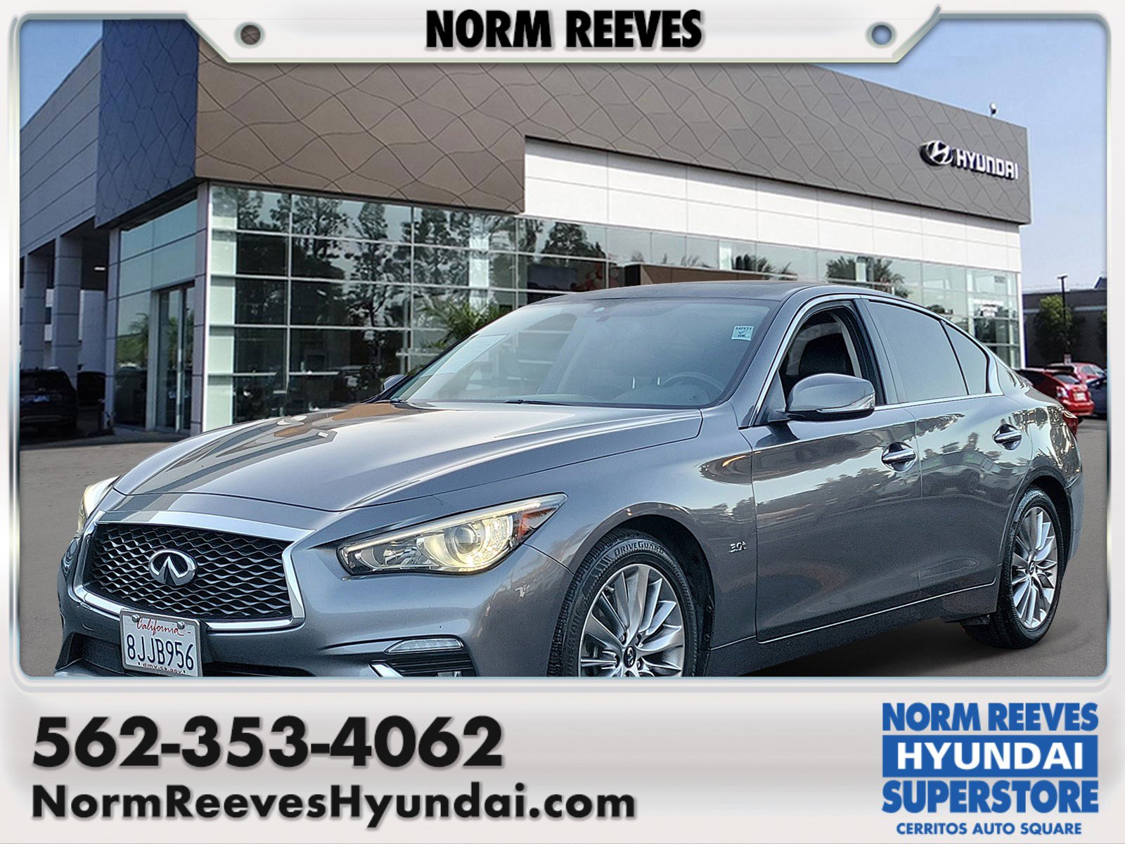 Used 2019 INFINITI Q50 Luxe