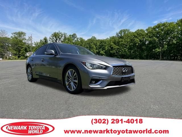 Used 2023 INFINITI Q50 Luxe w/ Cargo Package