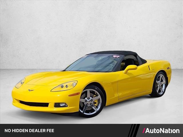 Used 2007 Chevrolet Corvette Convertible w/ Preferred Equipment Group RWD image 1