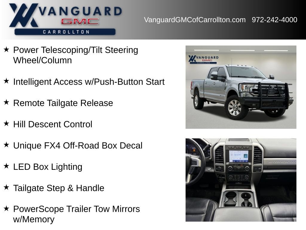 Used 2021 Ford F250 Lariat w/ Lariat Ultimate Package AWD/4WD image 12