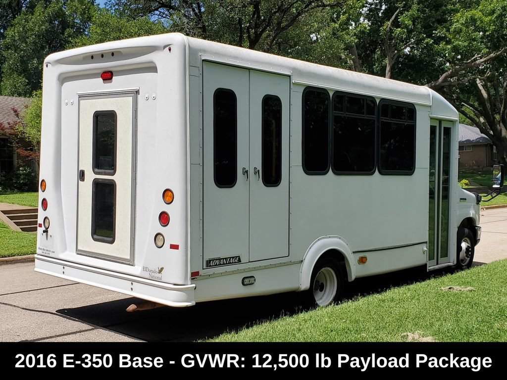 Used 2016 Ford E-350 and Econoline 350 Super Duty w/ Shuttle Bus Prep Package RWD image 12