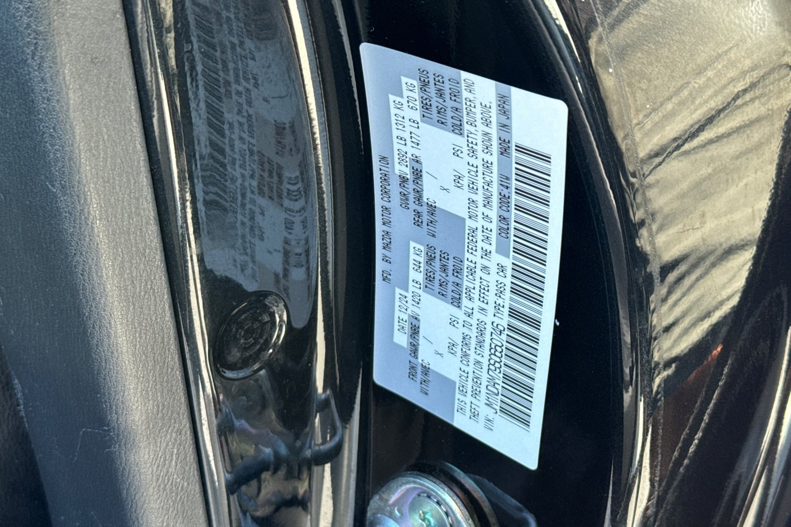 Used 2025 MAZDA MX-5 Miata RF Grand Touring RWD image 36
