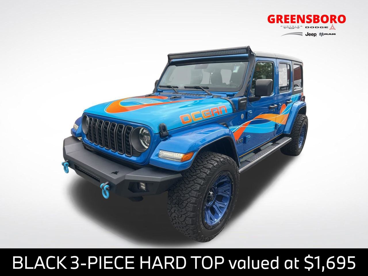 Used 2024 Jeep Wrangler Unlimited w/ LED Headlamp & Fog Lamp Group