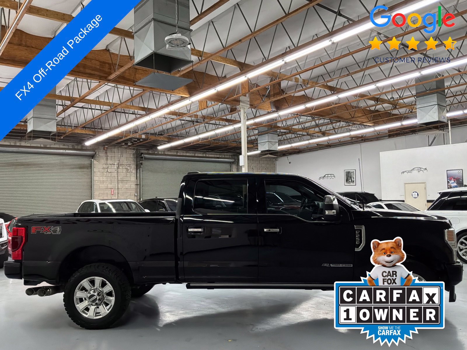 Used 2022 Ford F250 Platinum w/ FX4 Off-Road Package AWD/4WD image 4