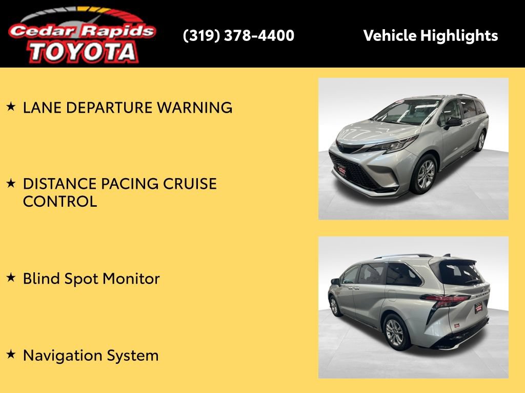 Certified 2021 Toyota Sienna XSE w/ XSE Plus Package AWD/4WD image 27