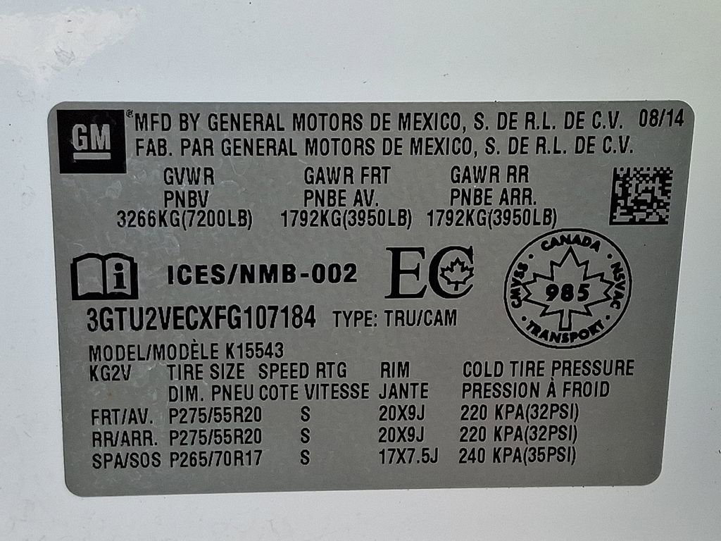Used 2015 GMC Sierra 1500 SLT image 25