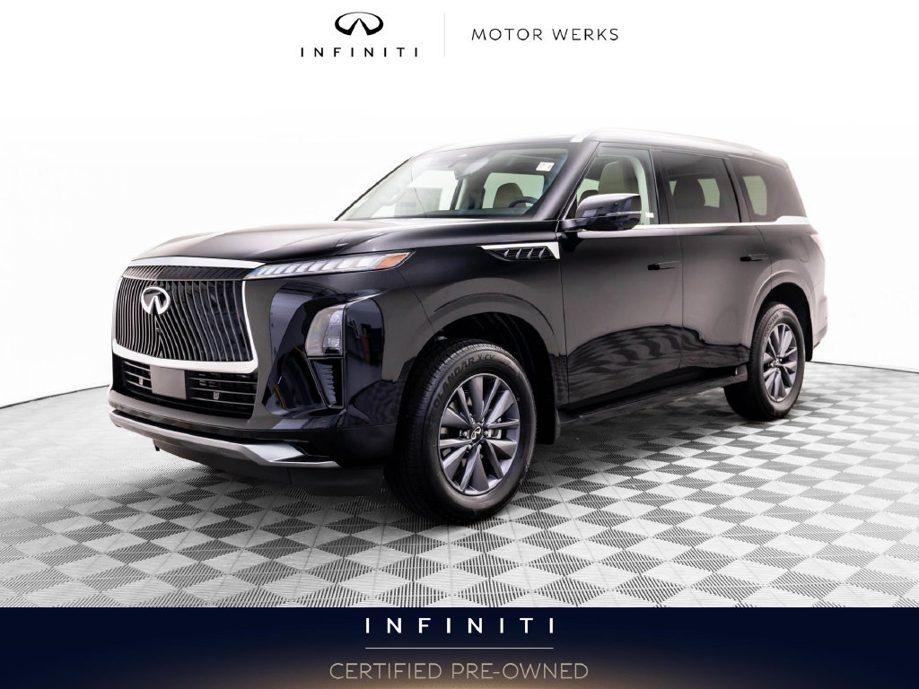 Certified 2026 INFINITI QX80 Pure w/ Cargo Package AWD/4WD 360° Tour