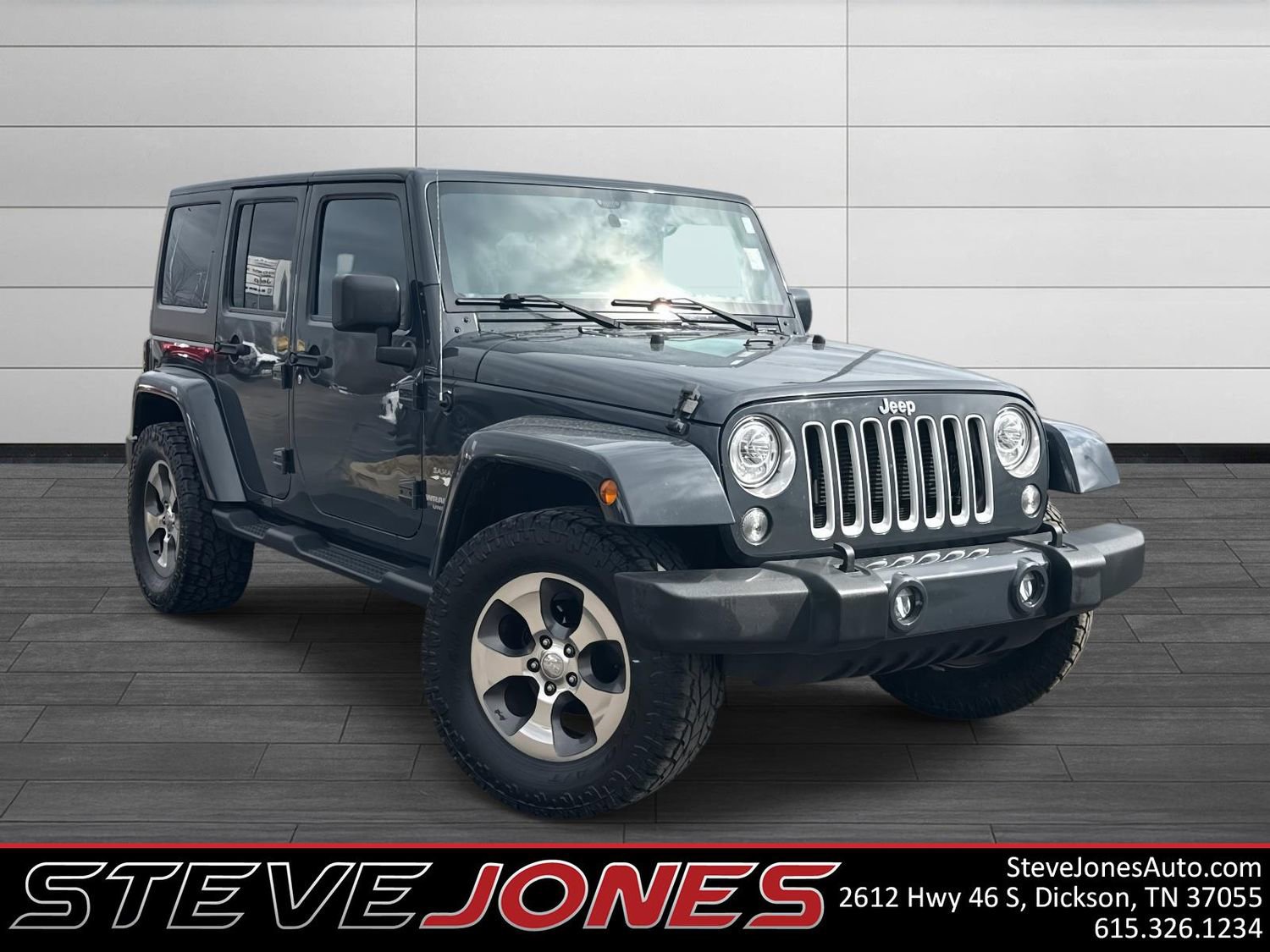 Used 2017 Jeep Wrangler Unlimited Sahara w/ Max Tow Package image 1