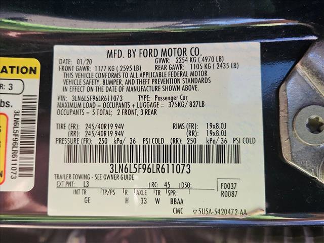 Used 2020 Lincoln MKZ Reserve w/ Elements Package AWD/4WD image 26