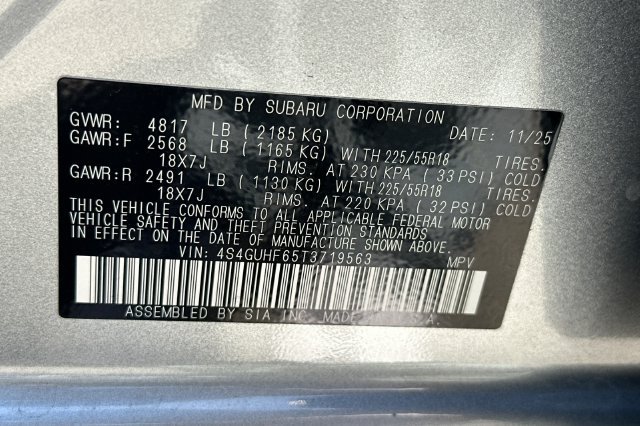 Used 2026 Subaru Crosstrek 2.5i Sport AWD/4WD image 31