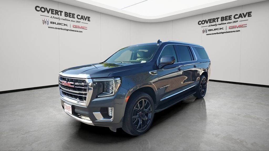 Used 2021 GMC Yukon XL SLT w/ Rear Media and Nav Package image 3