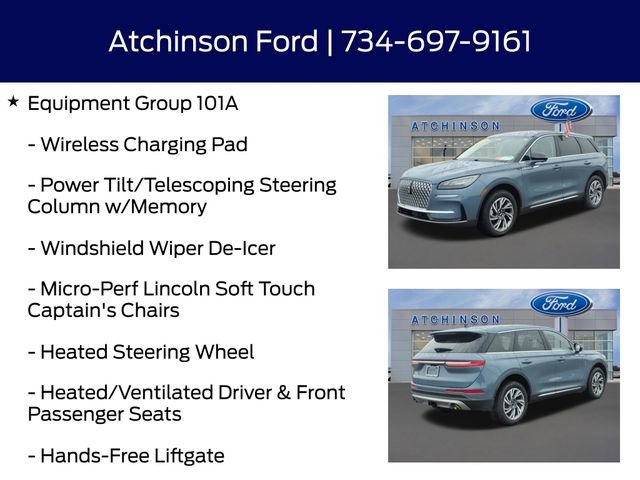 Used 2024 Lincoln Corsair Premiere w/ Equipment Group 101A image 12
