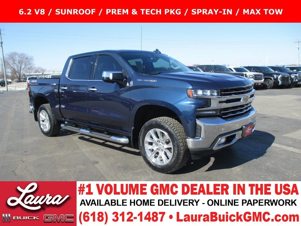 Used 2020 Chevrolet Silverado 1500 LTZ w/ LTZ Premium Package image 1