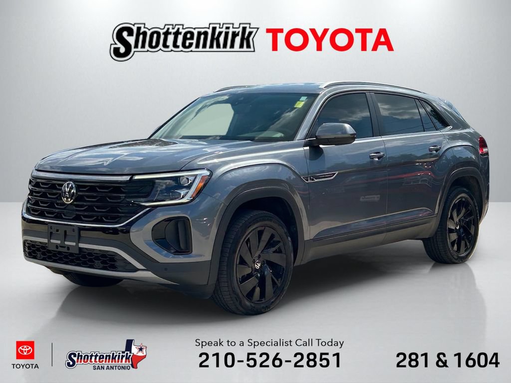 Used 2024 Volkswagen Atlas Cross Sport SE w/ Black Wheel Package