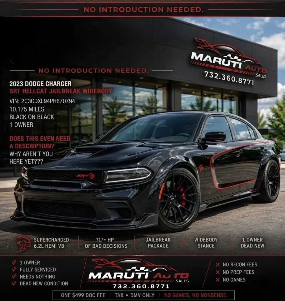 Used 2023 Dodge Charger SRT Hellcat RWD image 42