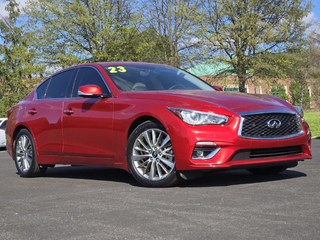 Used 2023 INFINITI Q50 Luxe w/ Cargo Package AWD/4WD image 2