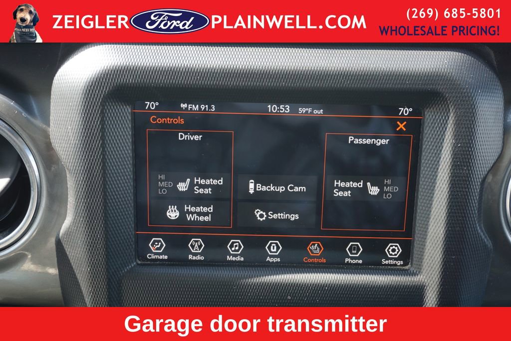 Used 2021 Jeep Wrangler Unlimited Sahara w/ Dual Top Group AWD/4WD image 19