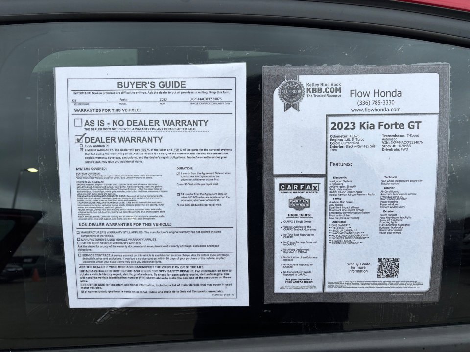 Used 2023 Kia Forte GT w/ GT2 Package image 37