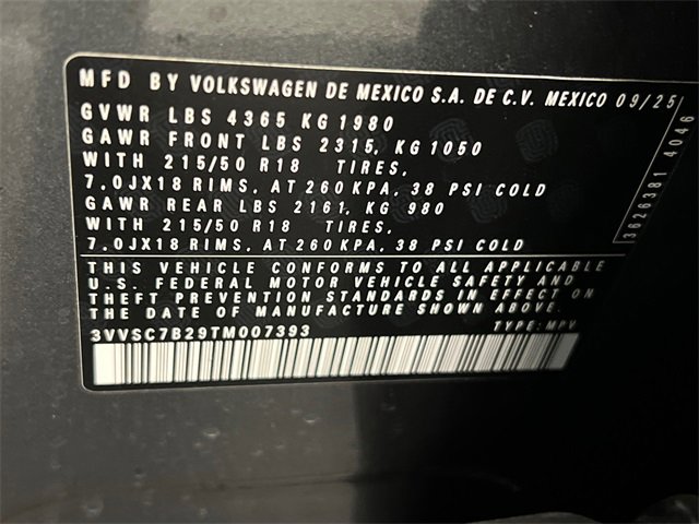 New 2026 Volkswagen Taos SE image 20