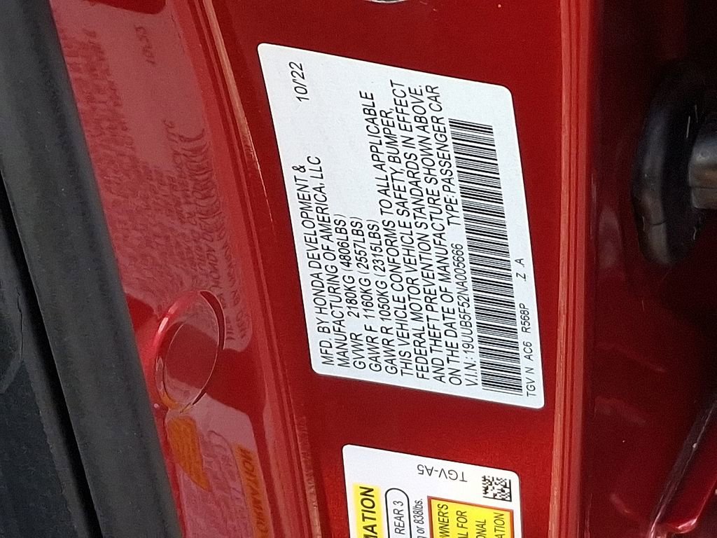 Certified 2022 Acura TLX w/ A-SPEC Pkg image 29