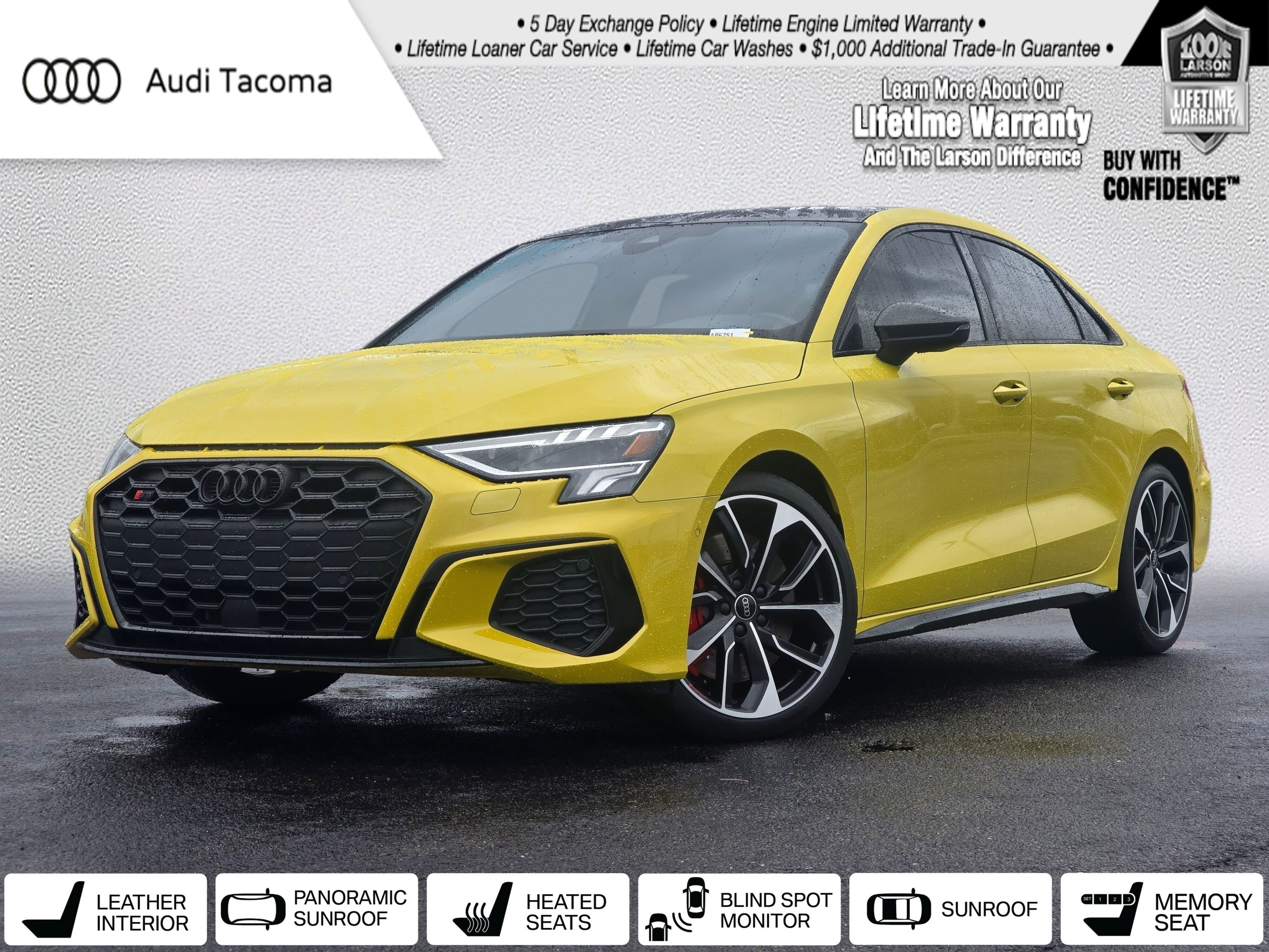 Used 2023 Audi S3 Premium Plus w/ Premium Plus Package image 1