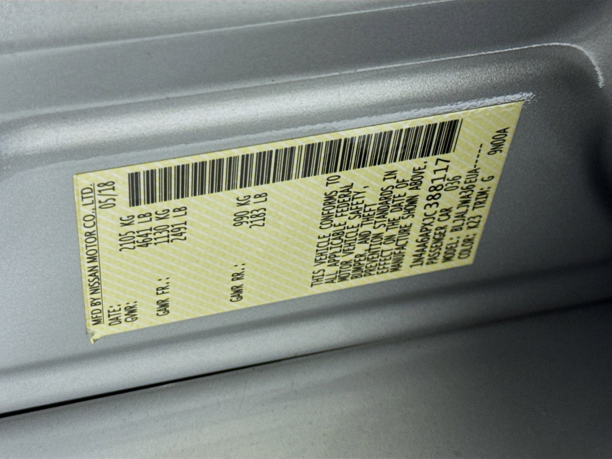 Used 2018 Nissan Maxima 3.5 SV image 72