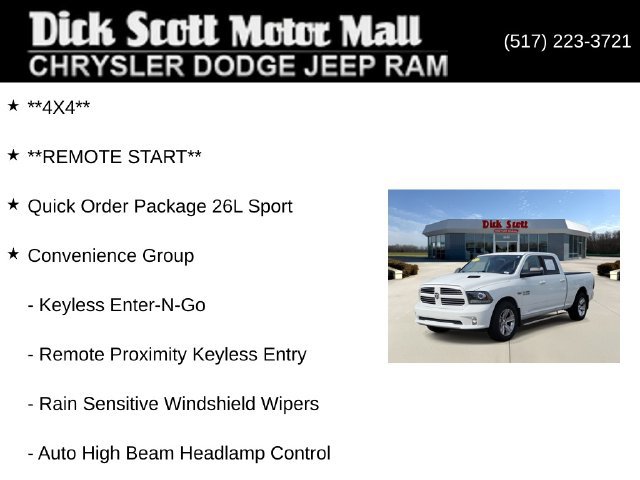 Used 2016 RAM 1500 Sport AWD/4WD image 8