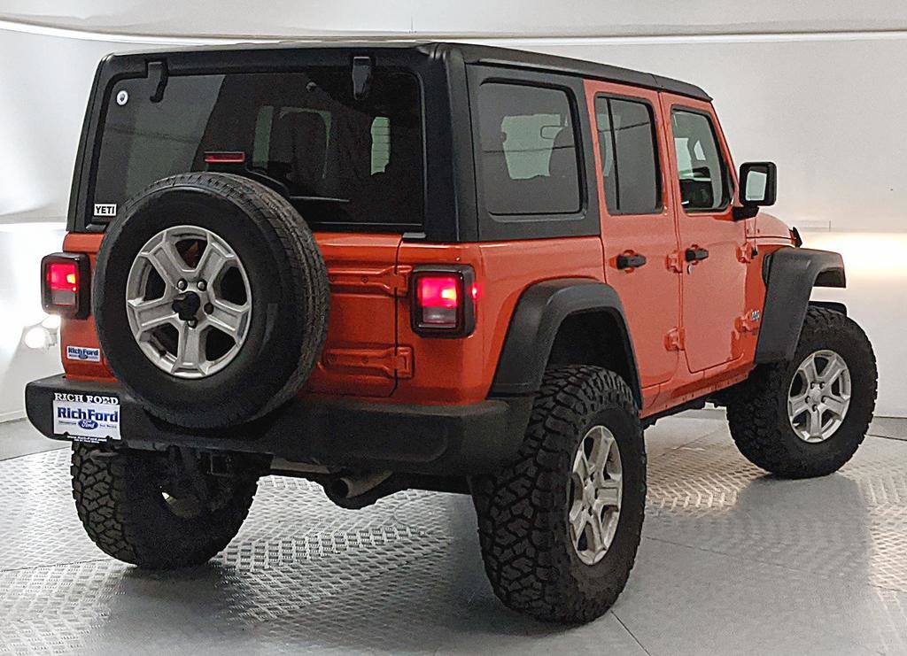 Used 2020 Jeep Wrangler Unlimited Sport S AWD/4WD image 3
