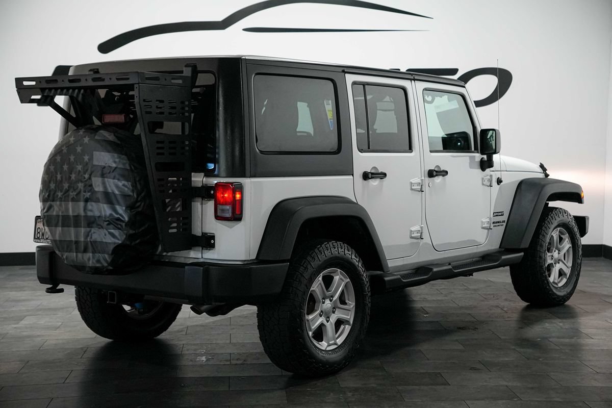 Used 2017 Jeep Wrangler Unlimited Sport w/ Quick Order Package 24S AWD/4WD image 5