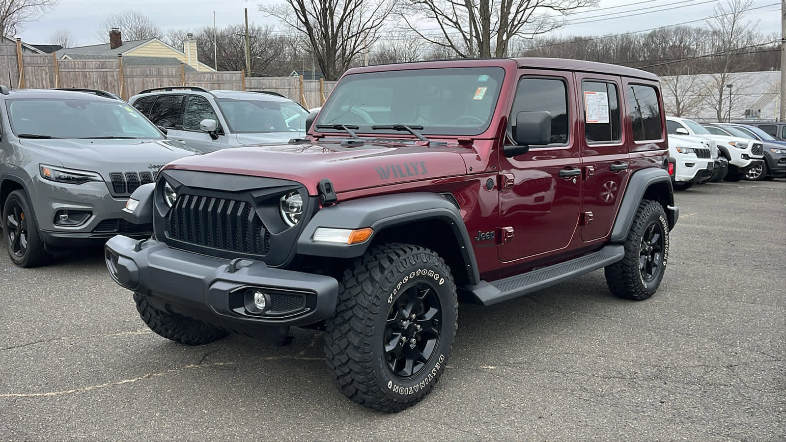Used 2022 Jeep Wrangler Unlimited Willys image 4